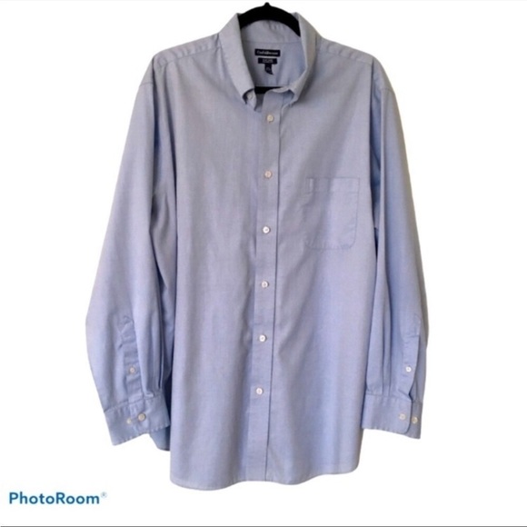 CROFT & BARROW Classic Fit Blue
Size 17 1/2 34/35 - Picture 1 of 4